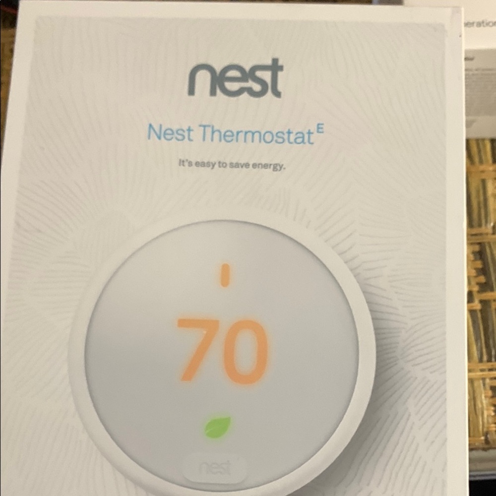 Nest Thermostat E - White